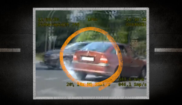 Ucieczka przed alkomatem i zatrzymanie wózka inwalidzkiego na autostradzie
